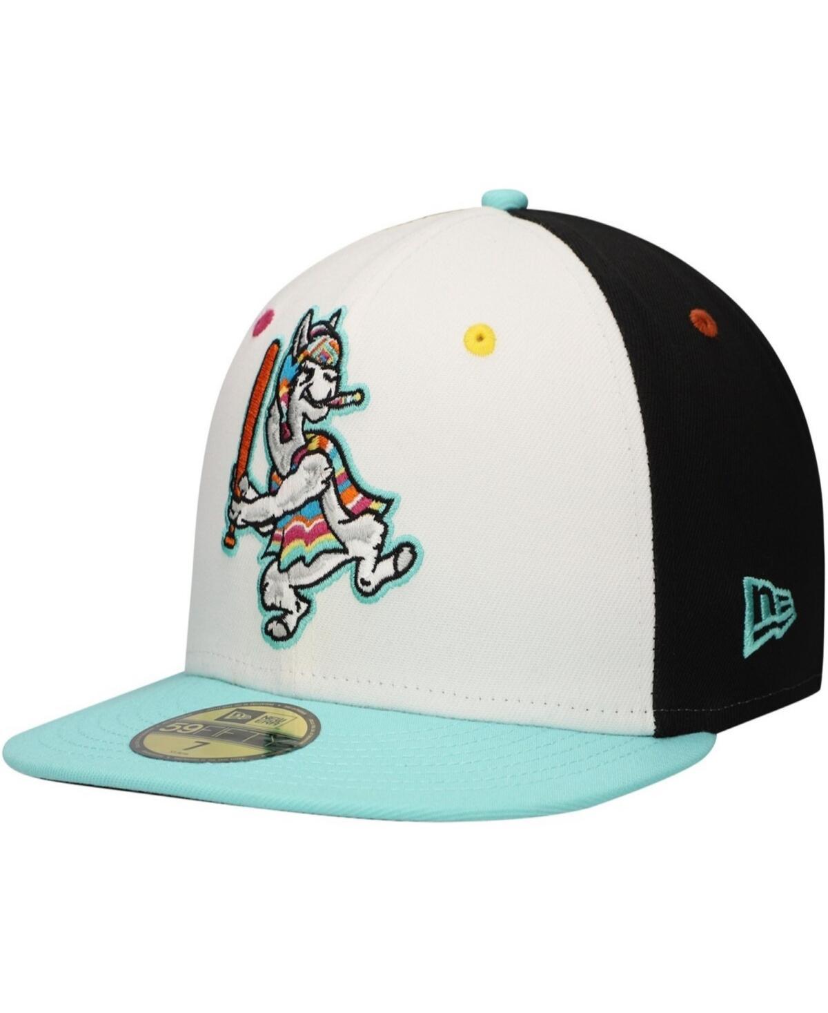 New Era Mens White Llamas de Hickory Copa de la Diversion 59Fifty Fitted Hat Product Image