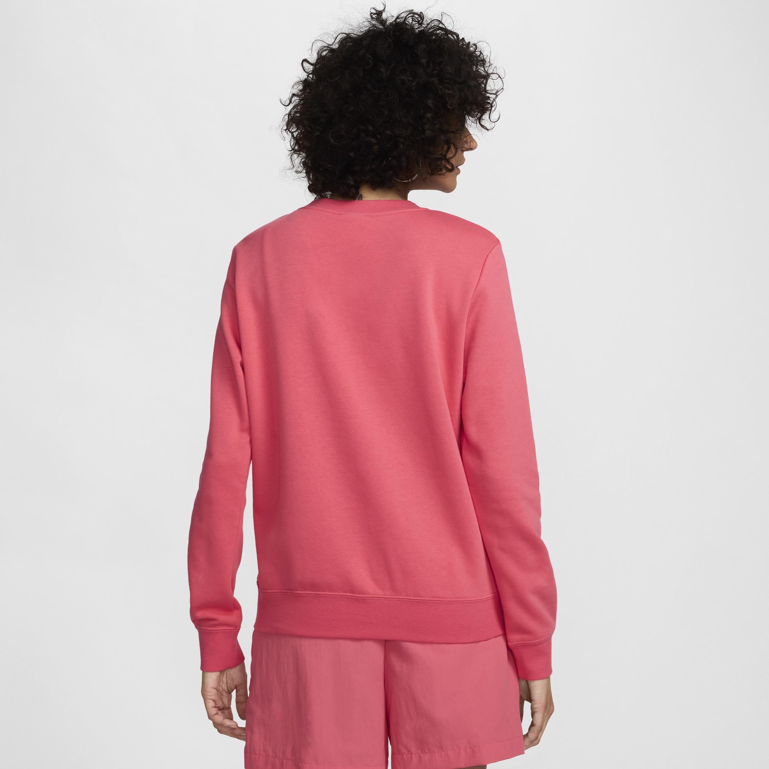 Womens Nike Sportswear Club Fleece Crew-Neck Sweatshirt Product Image