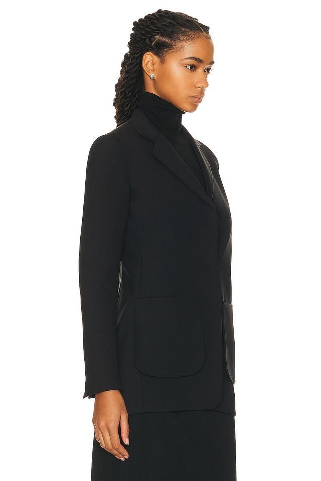 The Row Yedid Single Breasted Scuba Blazer Product Image