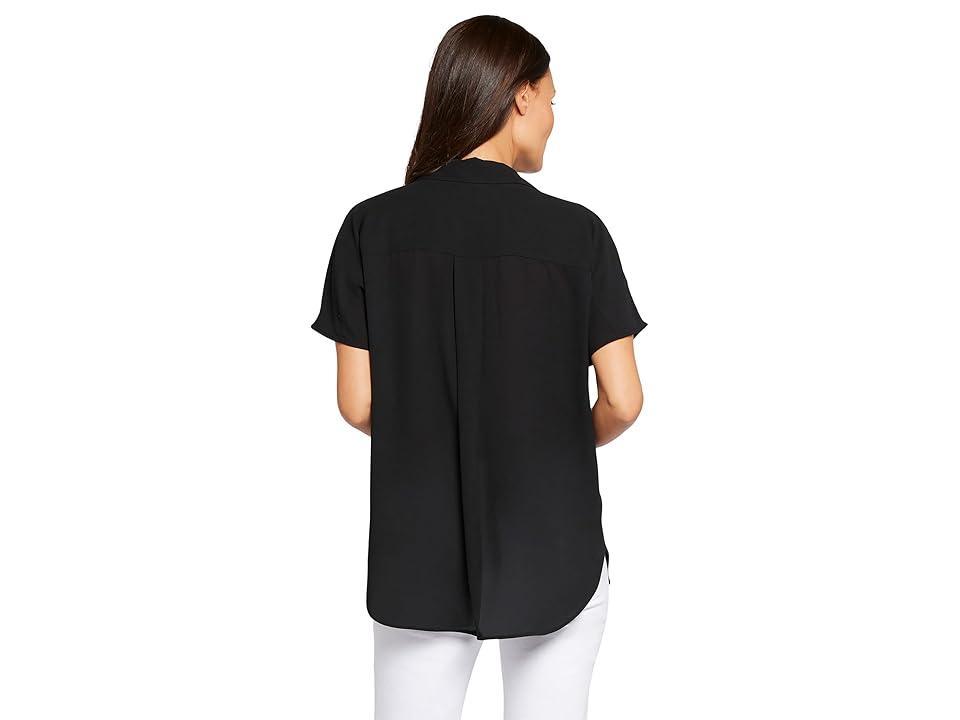 NYDJ Short Sleeve Becky Blouse Women's Clothing Product Image