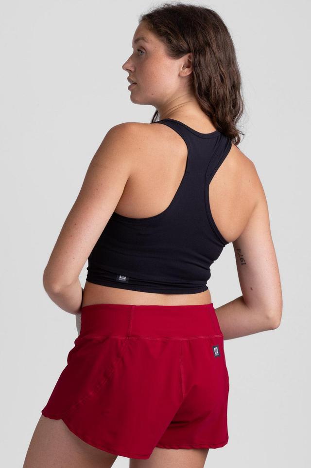 Poppy Run Short - Cranberry Product Image