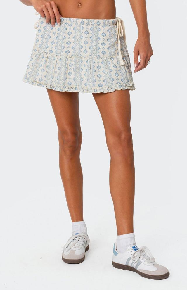 Edikted Women's Dita Tiered Mini Skirt Product Image