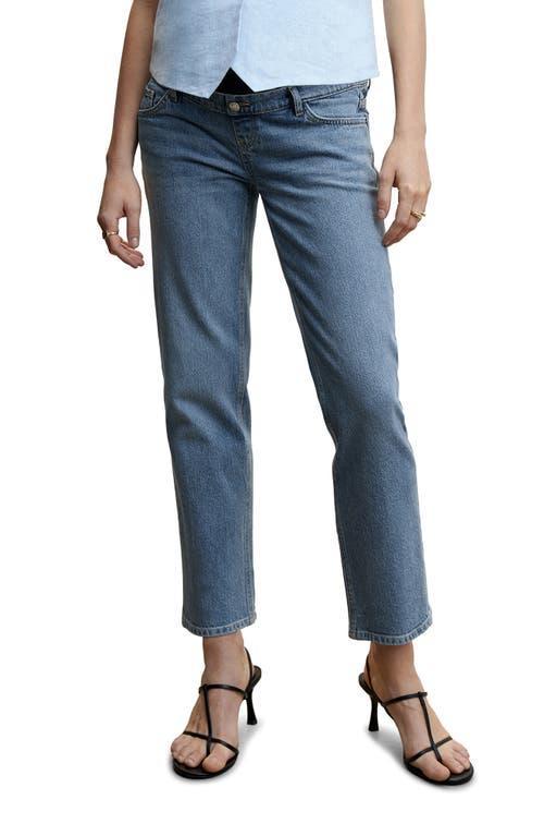 Mango Womens Maternity Straight Jeans Product Image