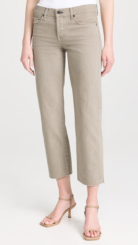 ASKK NY Low Rise Straight Jeans | Shopbop Product Image