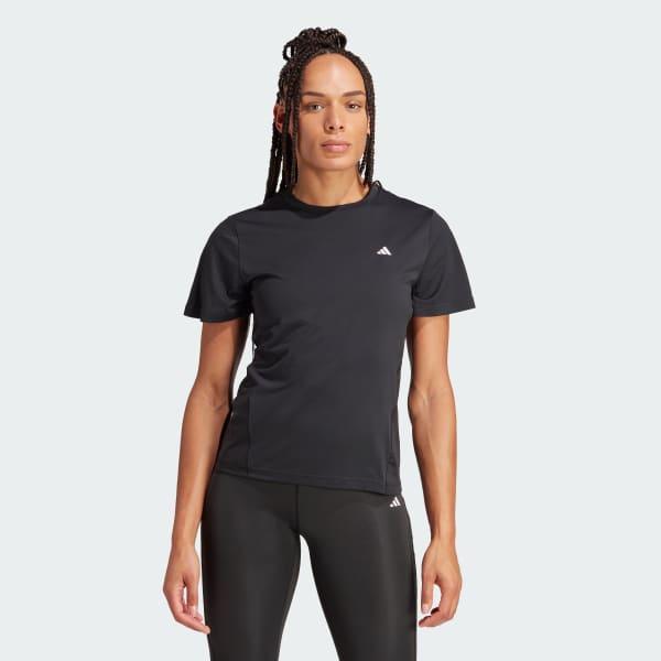 adidas Designed for Training Tee Black S Womens Product Image