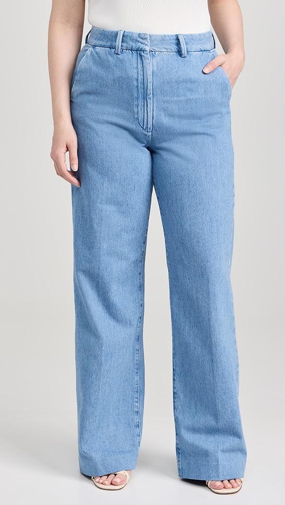 Favorite Daughter The Fiona Denim Trousers | Shopbop Product Image