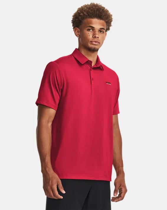 Men's UA Tee 2 Green Collegiate Polo Product Image