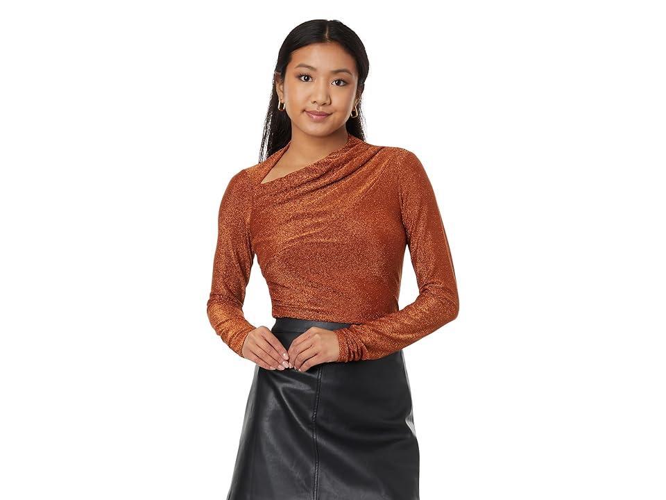 en saison Mallory Top (Copper) Women's Clothing Product Image