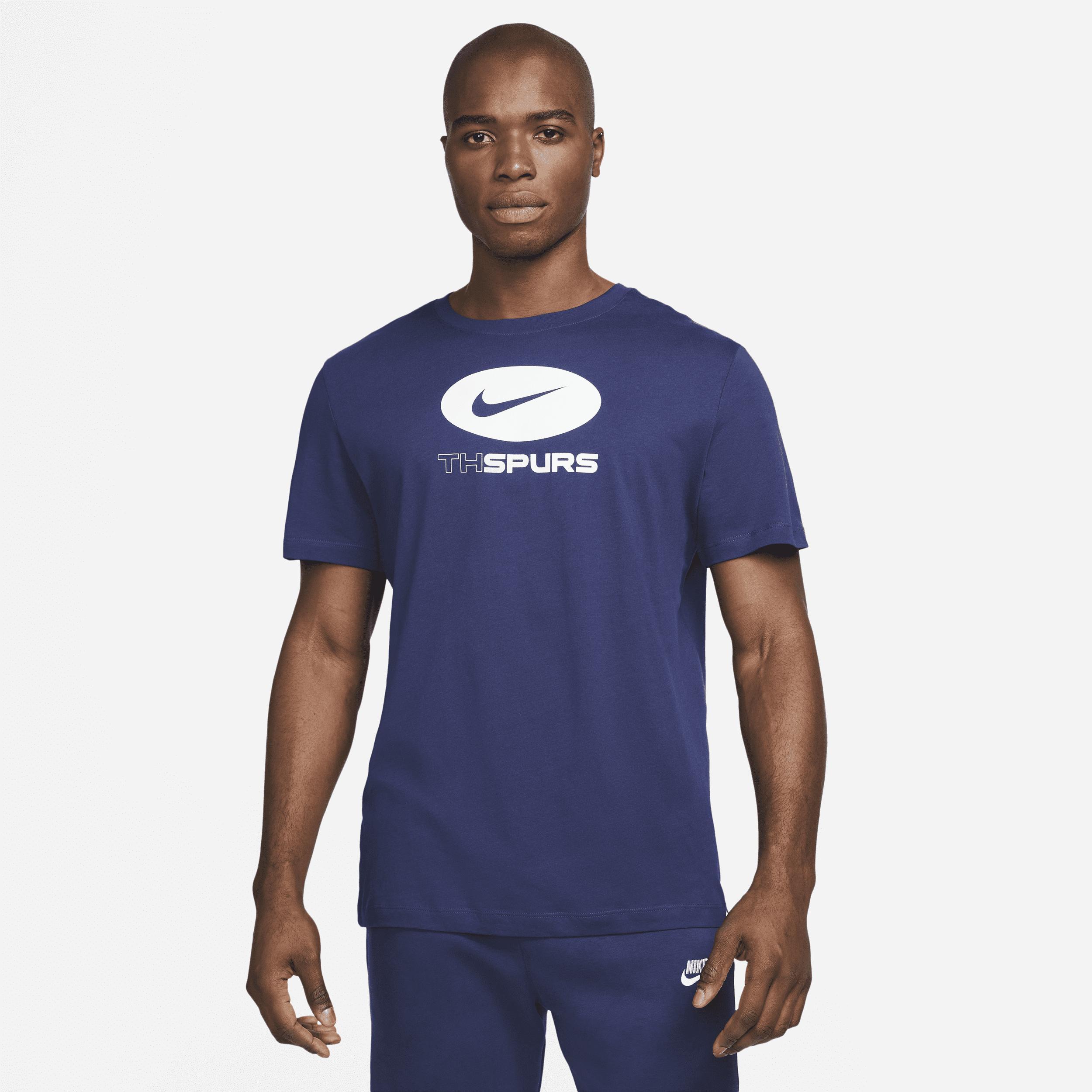 Mens Nike Navy Tottenham Hotspur Swoosh T-Shirt Blue Product Image