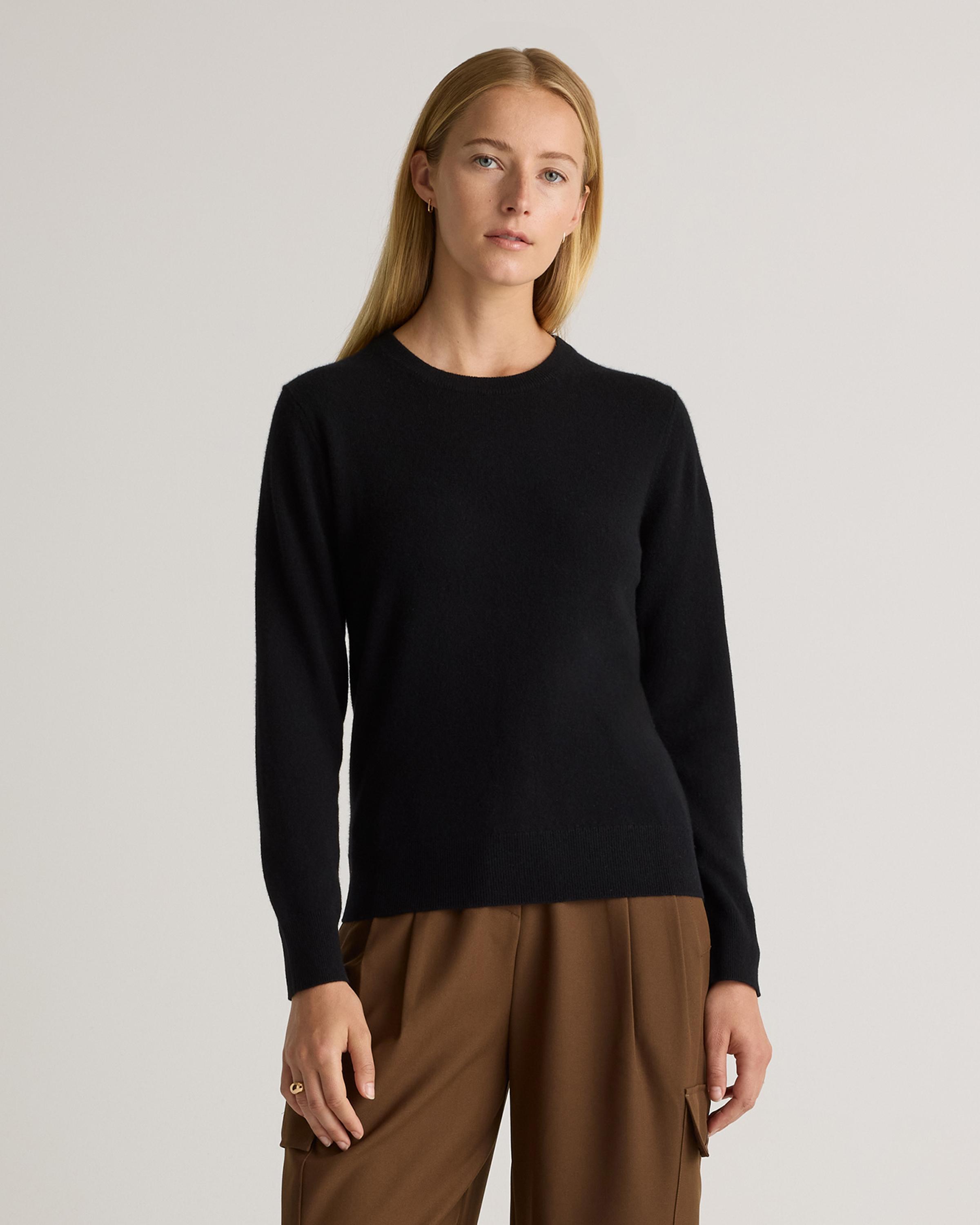 The $50 Cashmere Crewneck Sweater | Quince Product Image