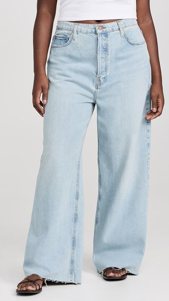 FRAME Le Low Baggy Wide Leg Jeans | Shopbop Product Image