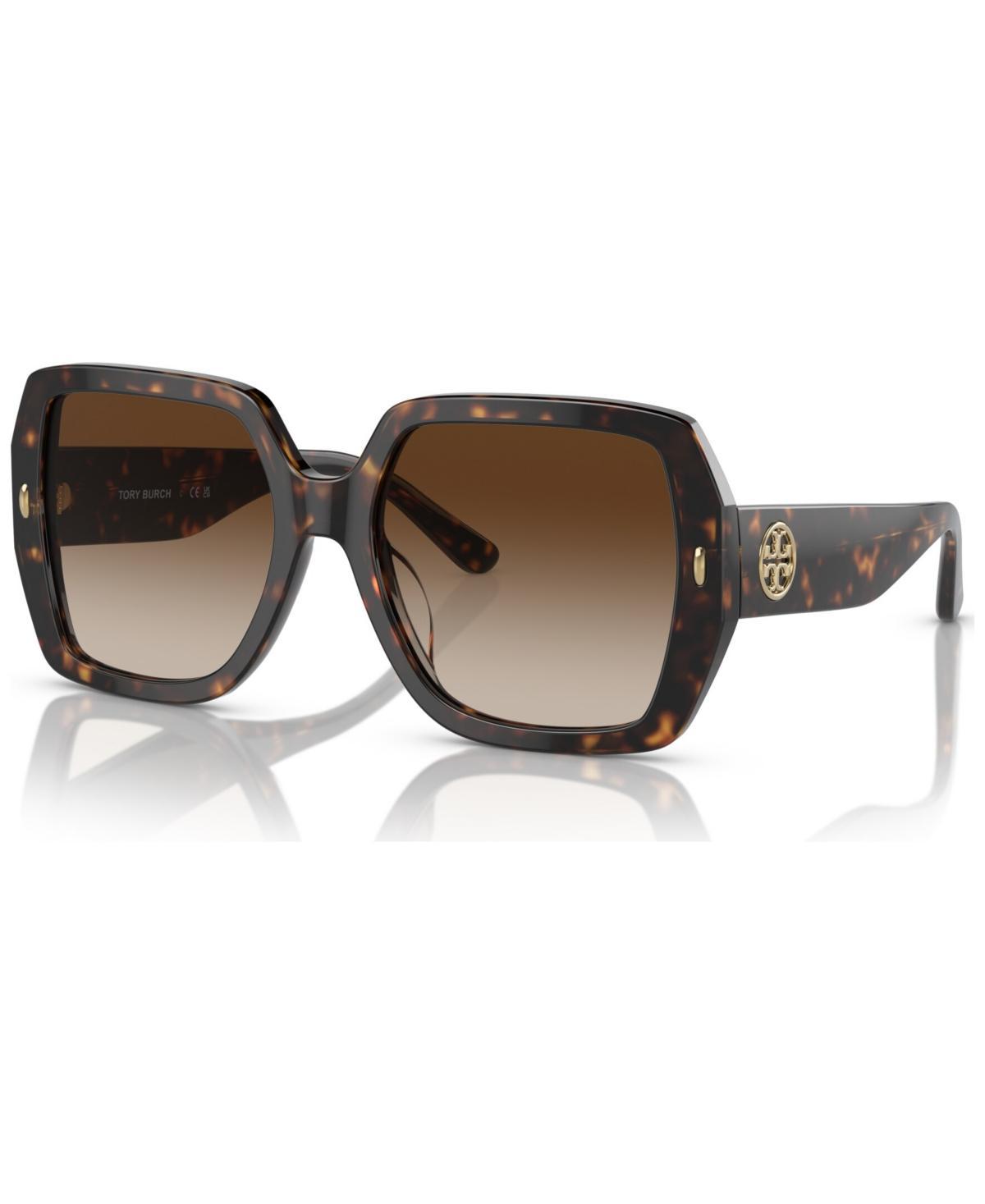 Tory Burch 54mm Square Sunglasses Product Image