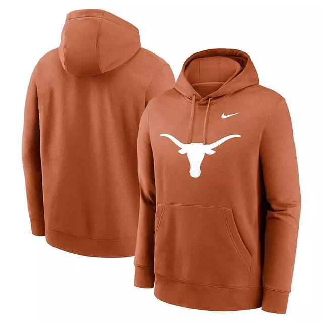 Mens Nike Texas Orange Texas Longhorns Primetime Evergreen Club Fleece Pullover Hoodie Product Image