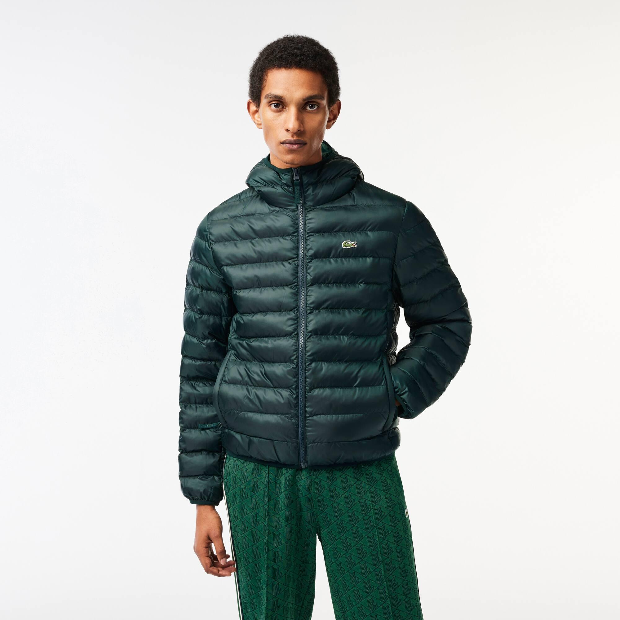 Quilted Hooded Puffed Jacket Product Image