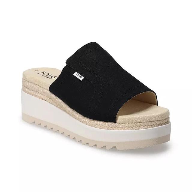 TOMS Adria Womens Platform Slide Sandals Product Image