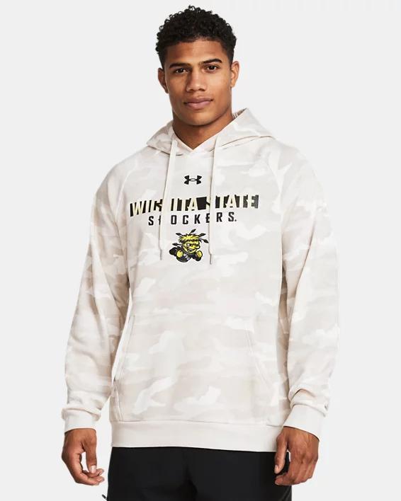 Men's UA Rival Fleece Camo Collegiate Hoodie Product Image