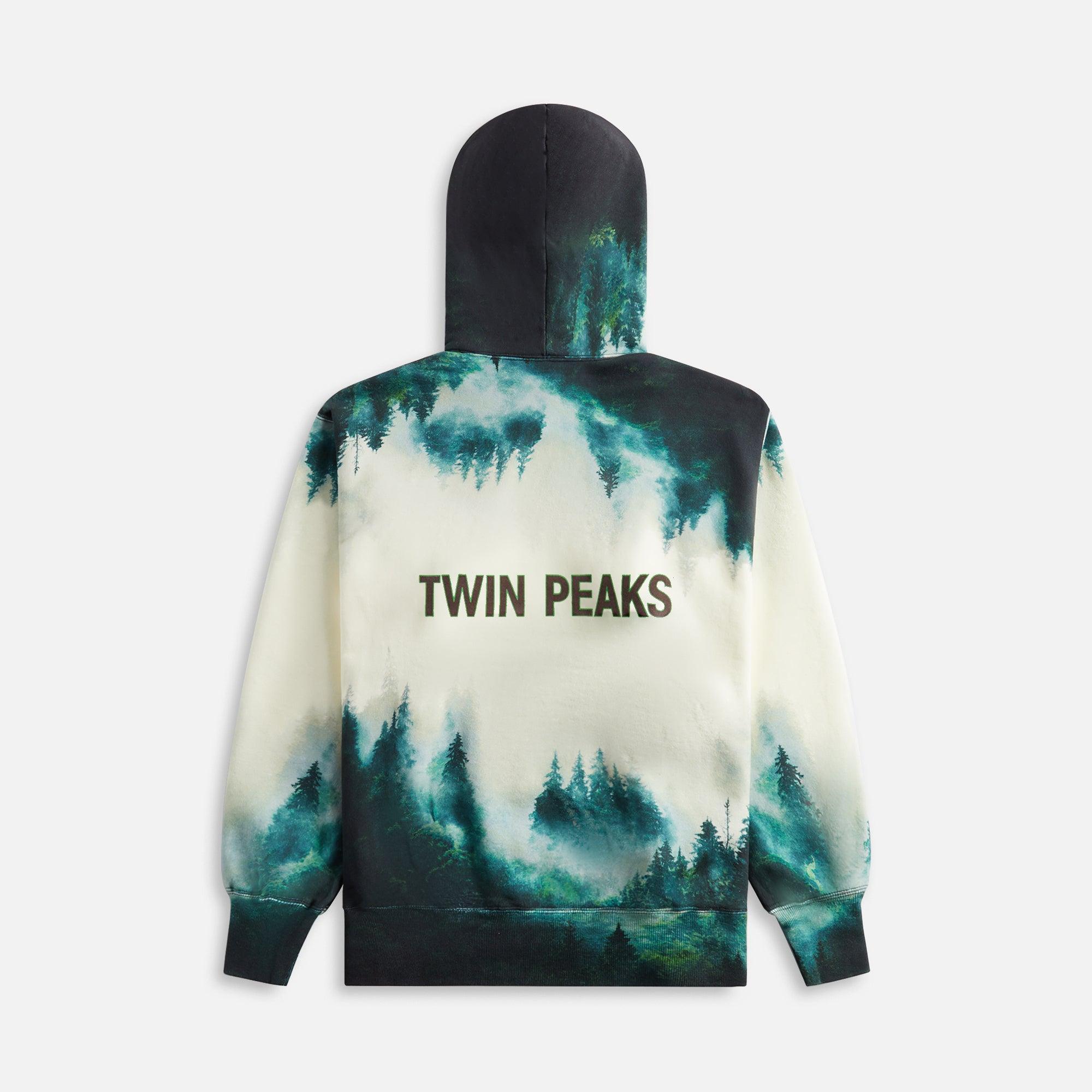 Undercover Twin Peaks Hoodie - Ivory / Multi Male Product Image