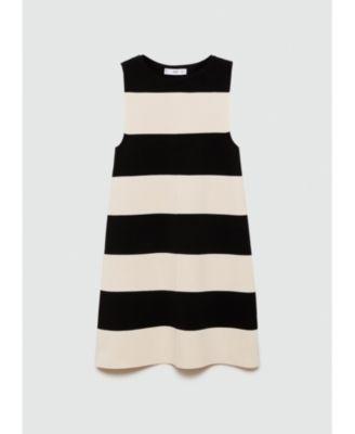 Women's Short-Striped Knitted Dress Product Image