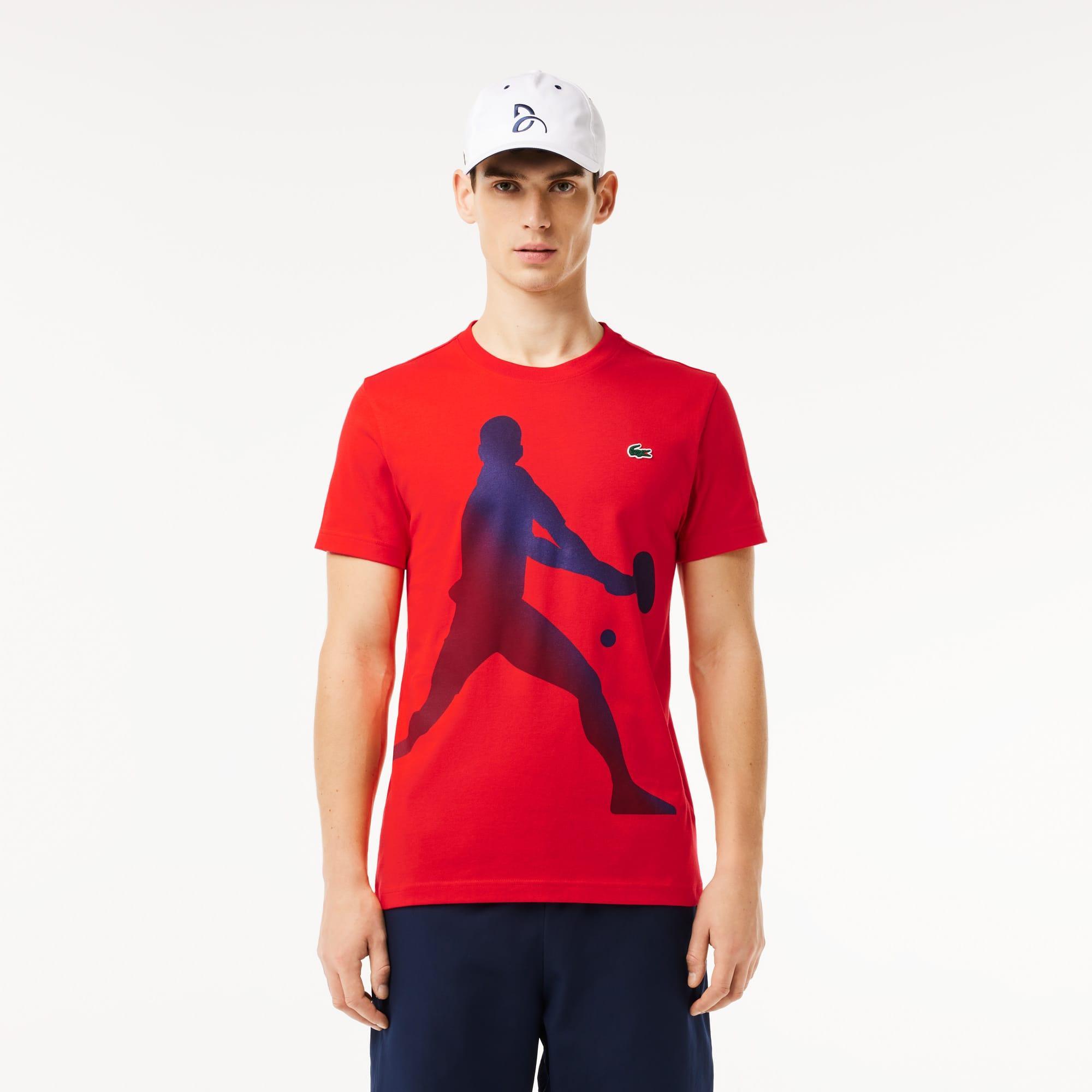 Men's Lacoste Tennis x Novak Djokovic T-Shirt & Cap Set Product Image