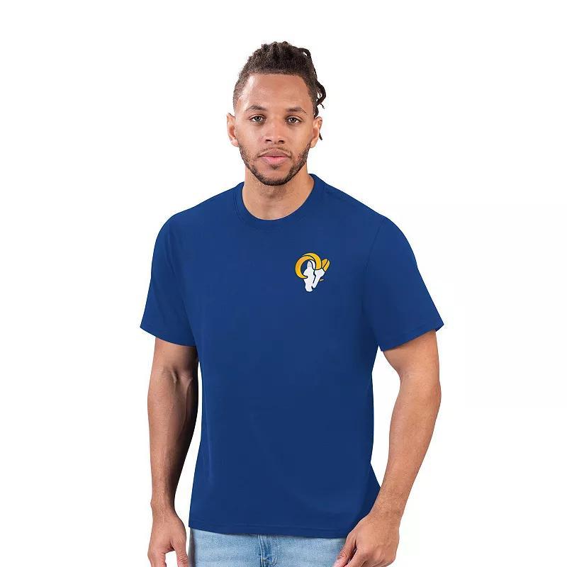 Mens Margaritaville Royal Los Angeles Rams Gametime T-Shirt Product Image