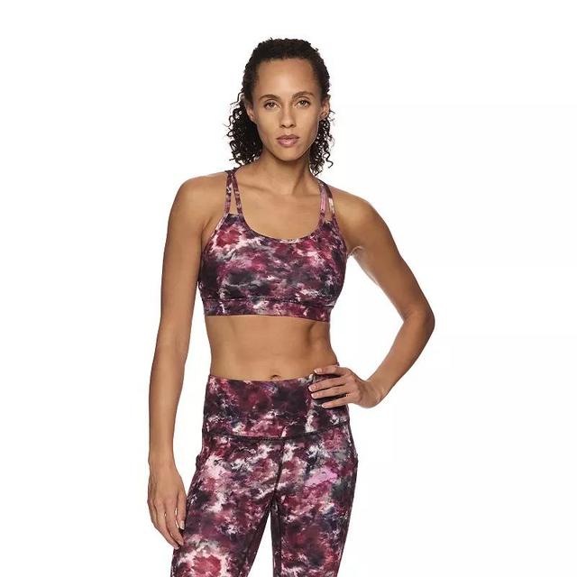 Womens Gaiam Shine Sports Bra Product Image