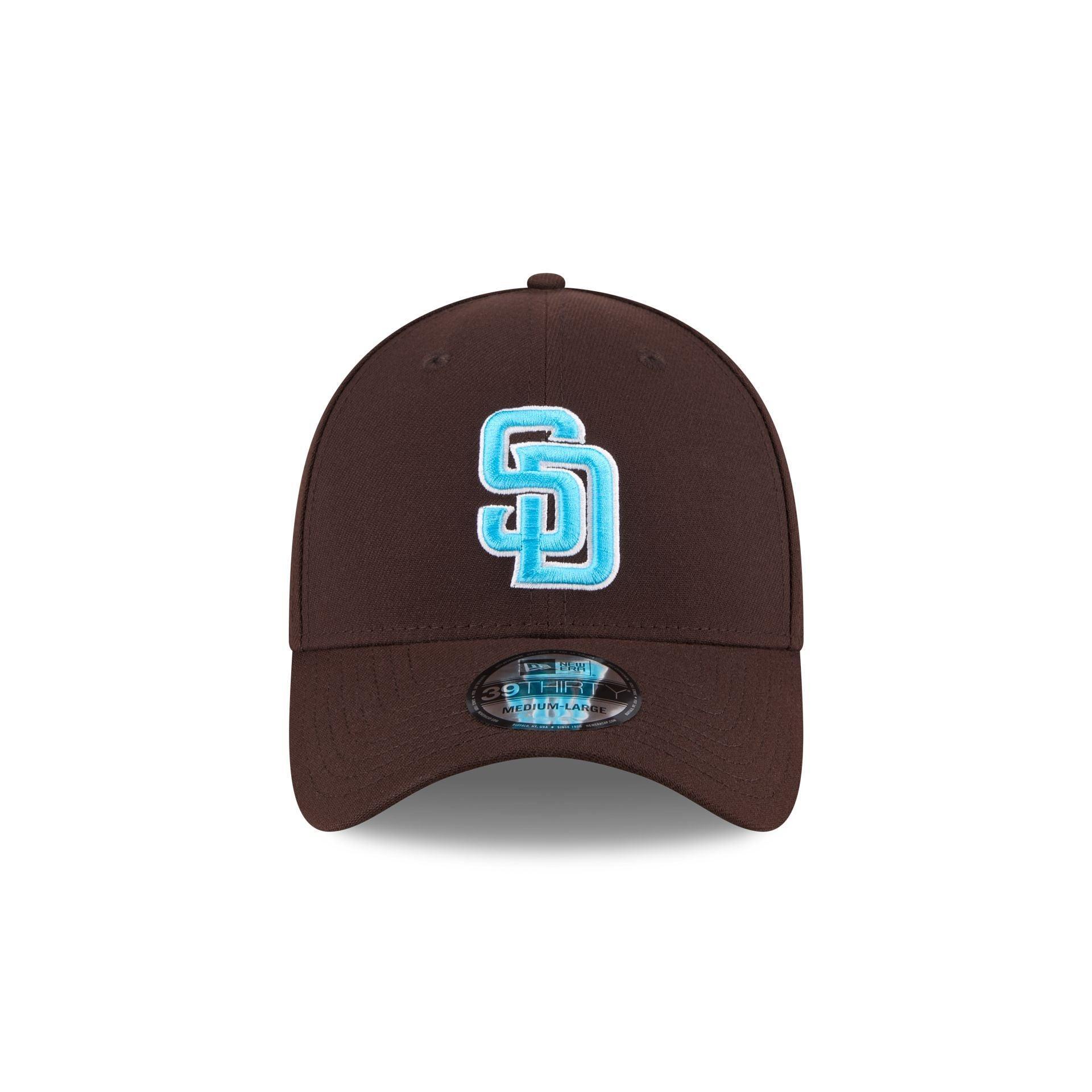 San Diego Padres Father's Day 2024 39THIRTY Stretch Fit Hat Male Product Image