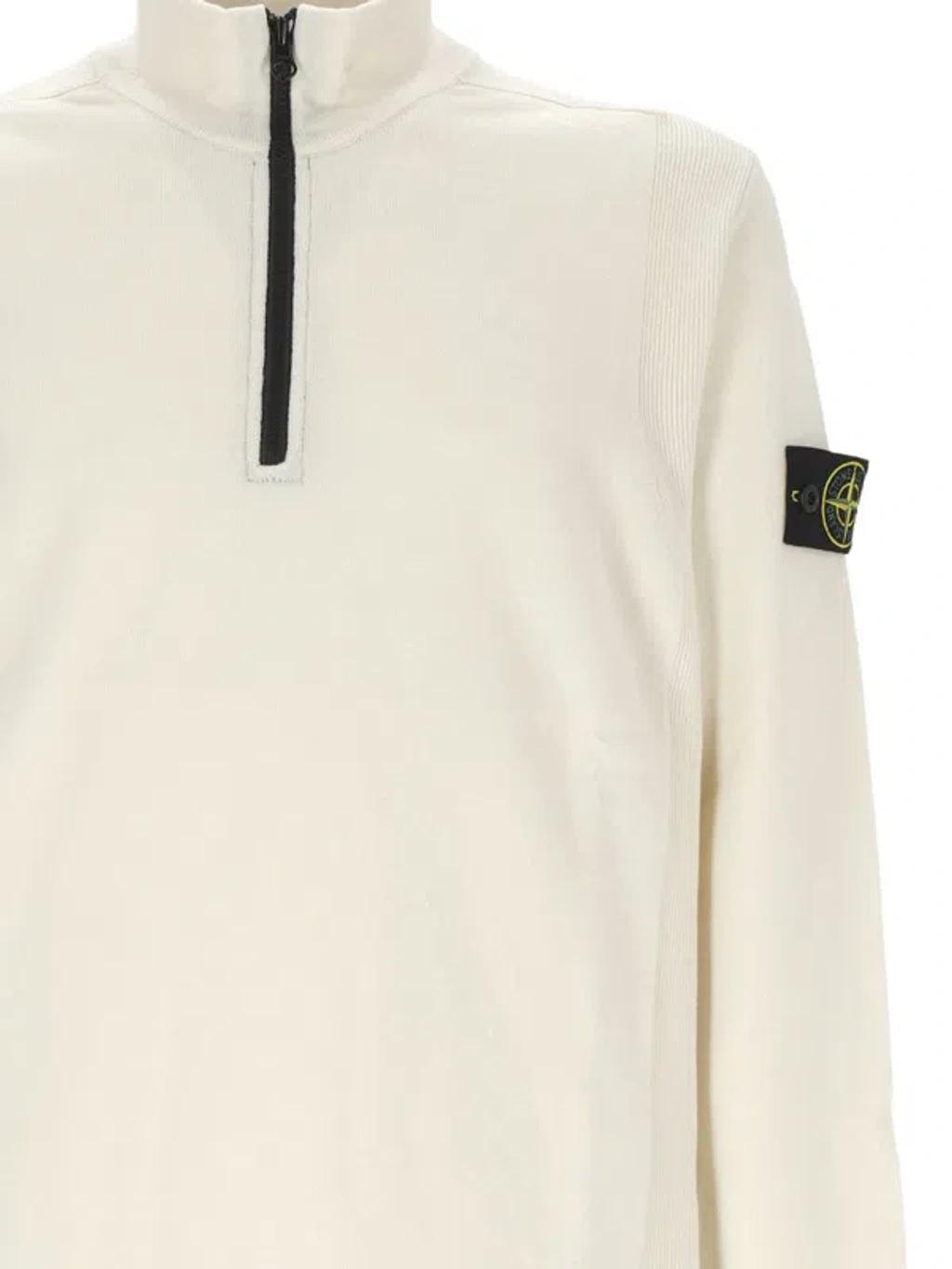 STONE ISLAND Sweaters In Plaster Product Image