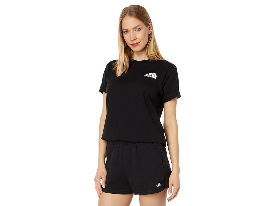 The North Face S/S Box NSE Tee (TNF /TNF White) Women's Clothing Product Image