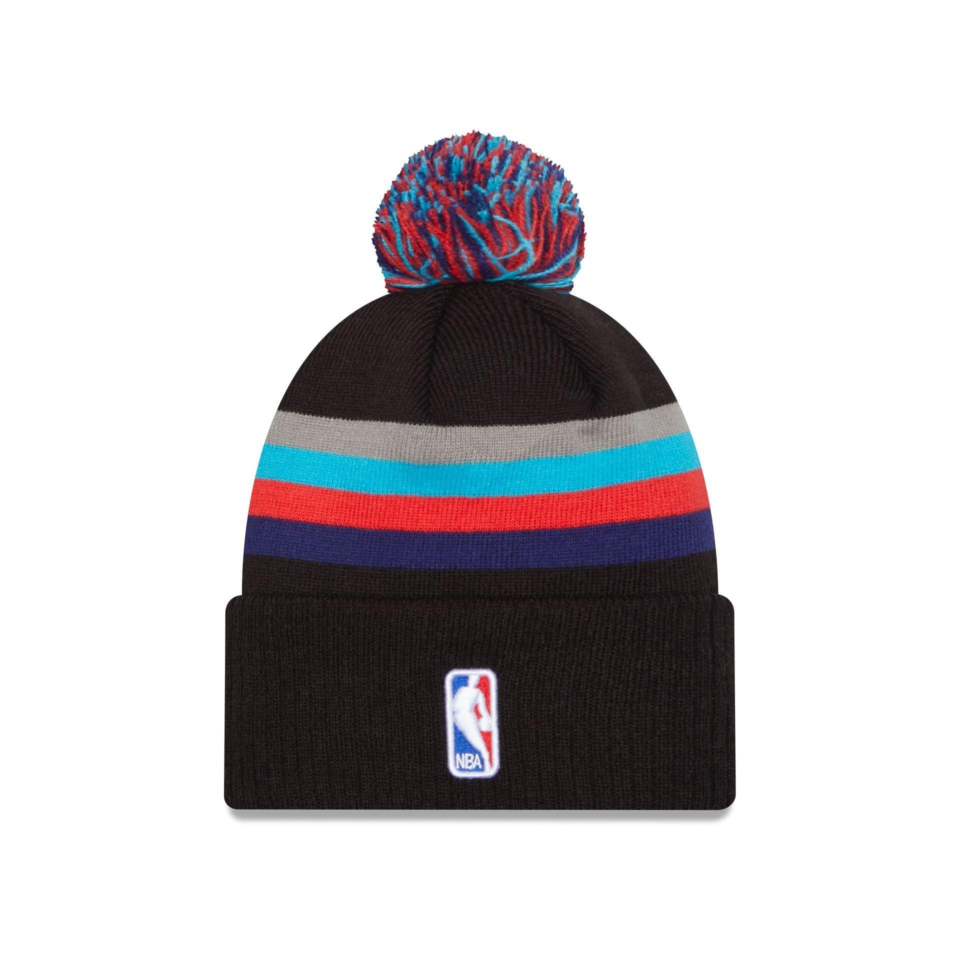 Brooklyn Nets 2023 City Edition Pom Knit Hat Male Product Image