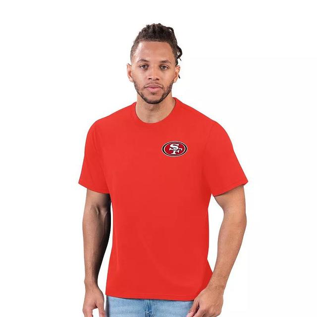 Mens Margaritaville Scarlet San Francisco 49ers Gametime T-Shirt Product Image