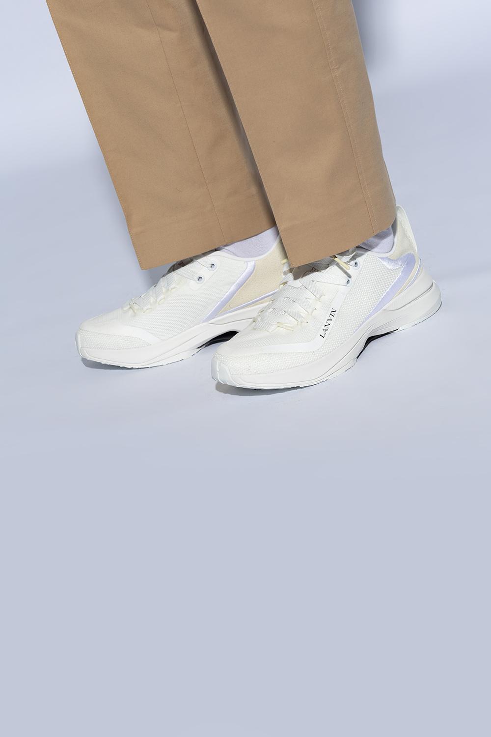 LANVIN Men's Runner Low Top Sneakers In White Product Image