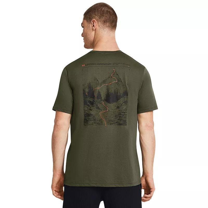 Mens Under Armour Reaching Peak Short Sleeve Graphic Tee Product Image