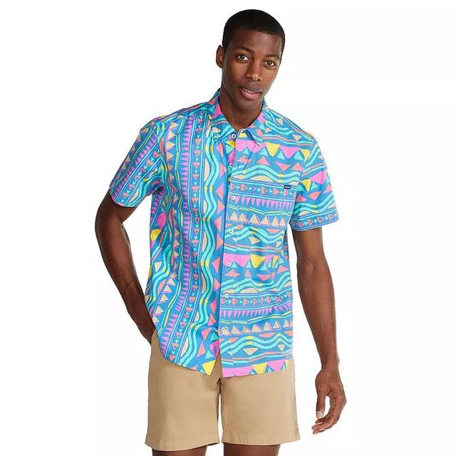 Mens Chubbies Short Sleeve Button Down Shirt Product Image