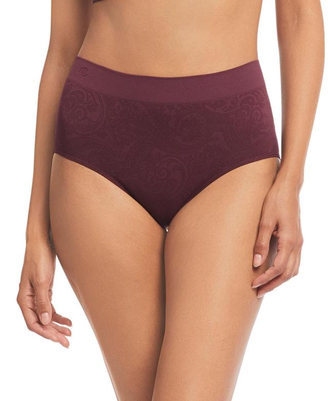 Lauren Ralph Lauren Womens High-Waist Paisley-Texture Brief Product Image