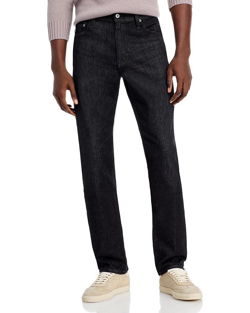 Ag Everett Straight Jeans in Black Marble Product Image