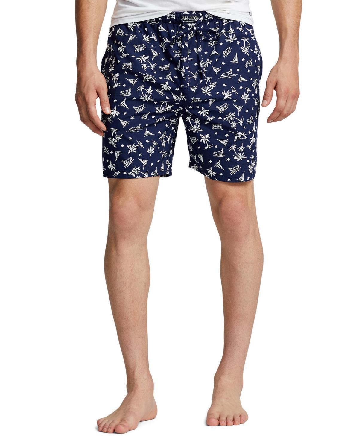 Polo Ralph Lauren Mens Printed Woven Sleep Shorts Product Image