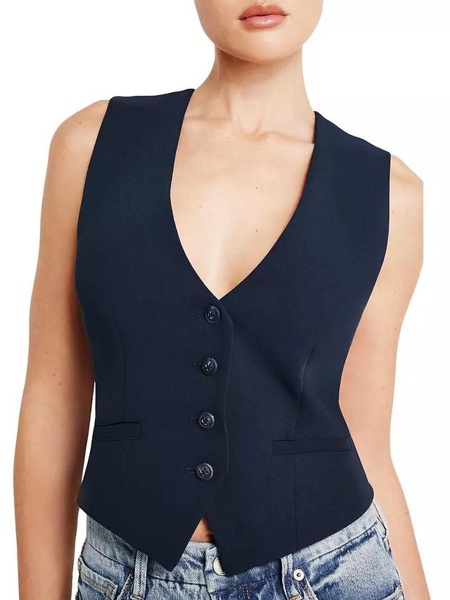 Luxe Suiting Vest Top Product Image