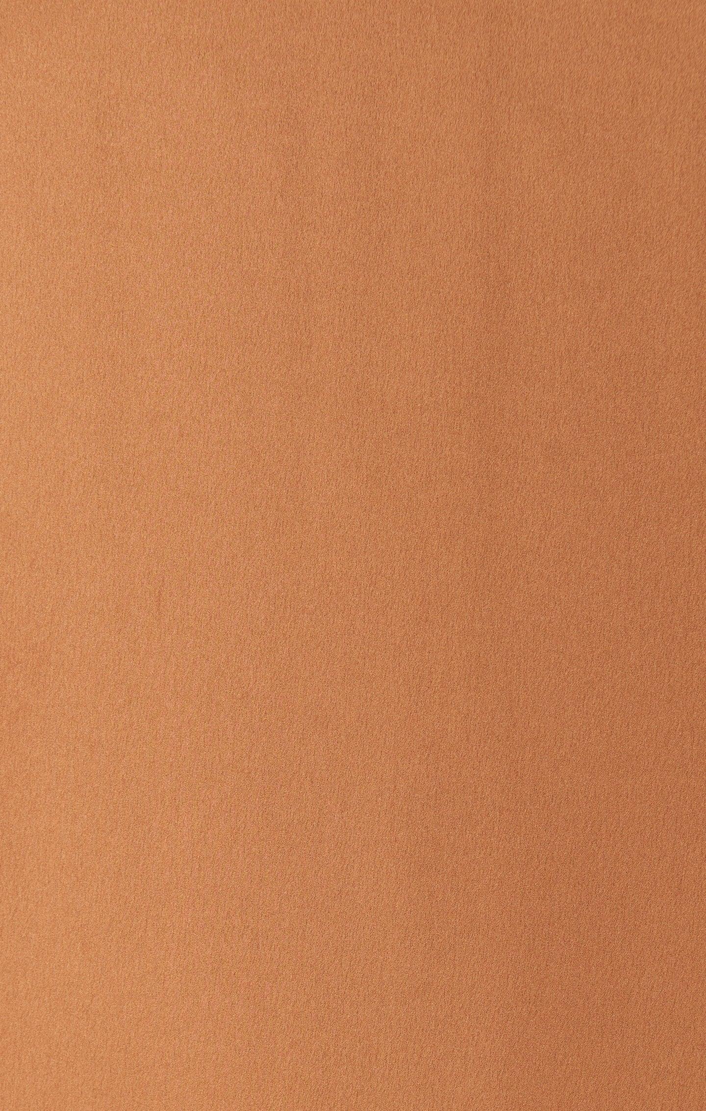 Bridesmaid Fabric Swatch ~ Copper Luxe Satin Product Image