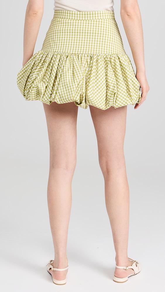 CAROLINE CONSTAS Reina Bubble Hem Mini Skirt | Shopbop Product Image