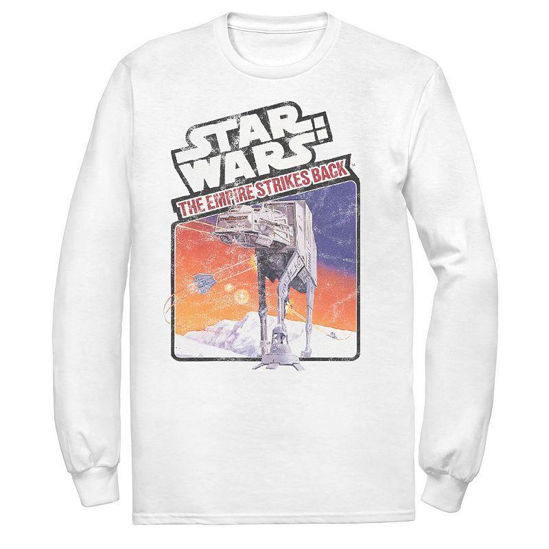 Mens Star Wars The Empire Strikes Back AT-AT Poster Tee Product Image