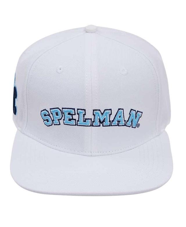 Mens Pro Standard White Spelman College Jaguars Evergreen Wool Snapback Hat Product Image