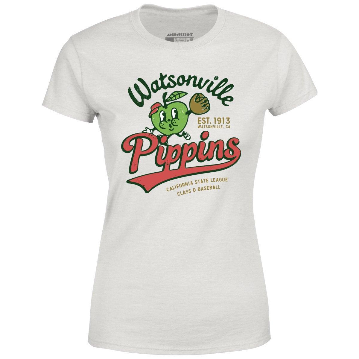 Watsonville Pippins - California - Vintage Defunct Baseball Teams - Women's T-Shirt Female Product Image