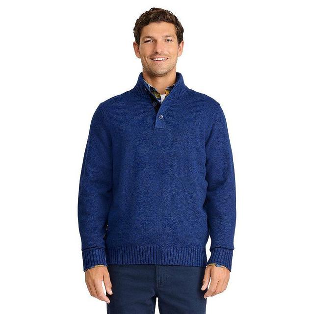 Mens IZOD Marled Button-Mock Sweater Product Image