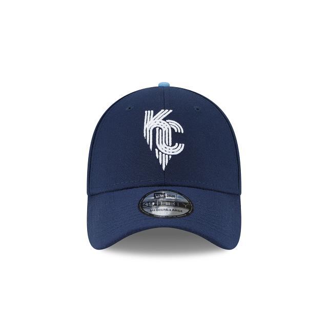 Kansas City Royals City Connect 39THIRTY Stretch Fit Hat Male Product Image