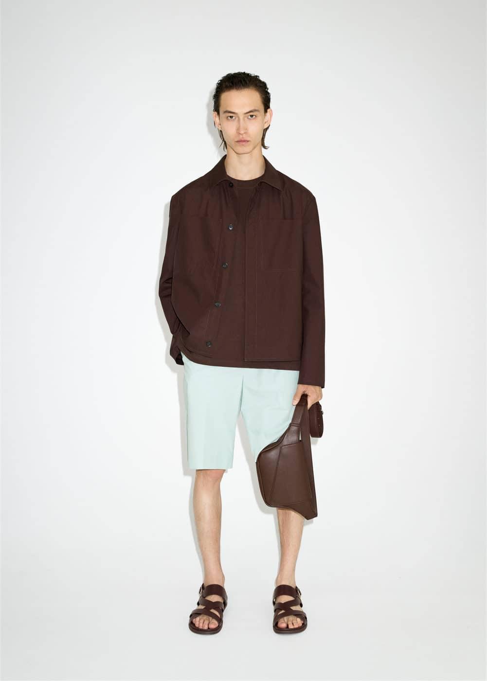 Mango Mens Cotton Pockets Detail Overshirt Product Image