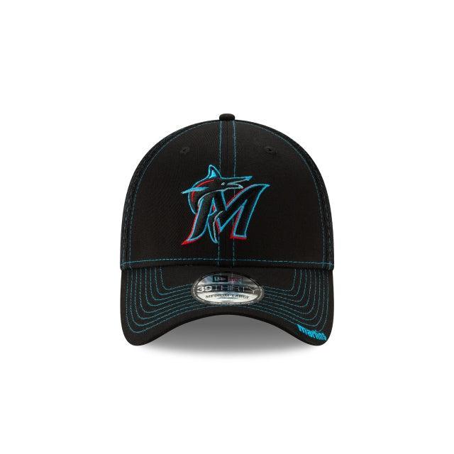 Miami Marlins NEO 39THIRTY Stretch Fit Hat Male Product Image