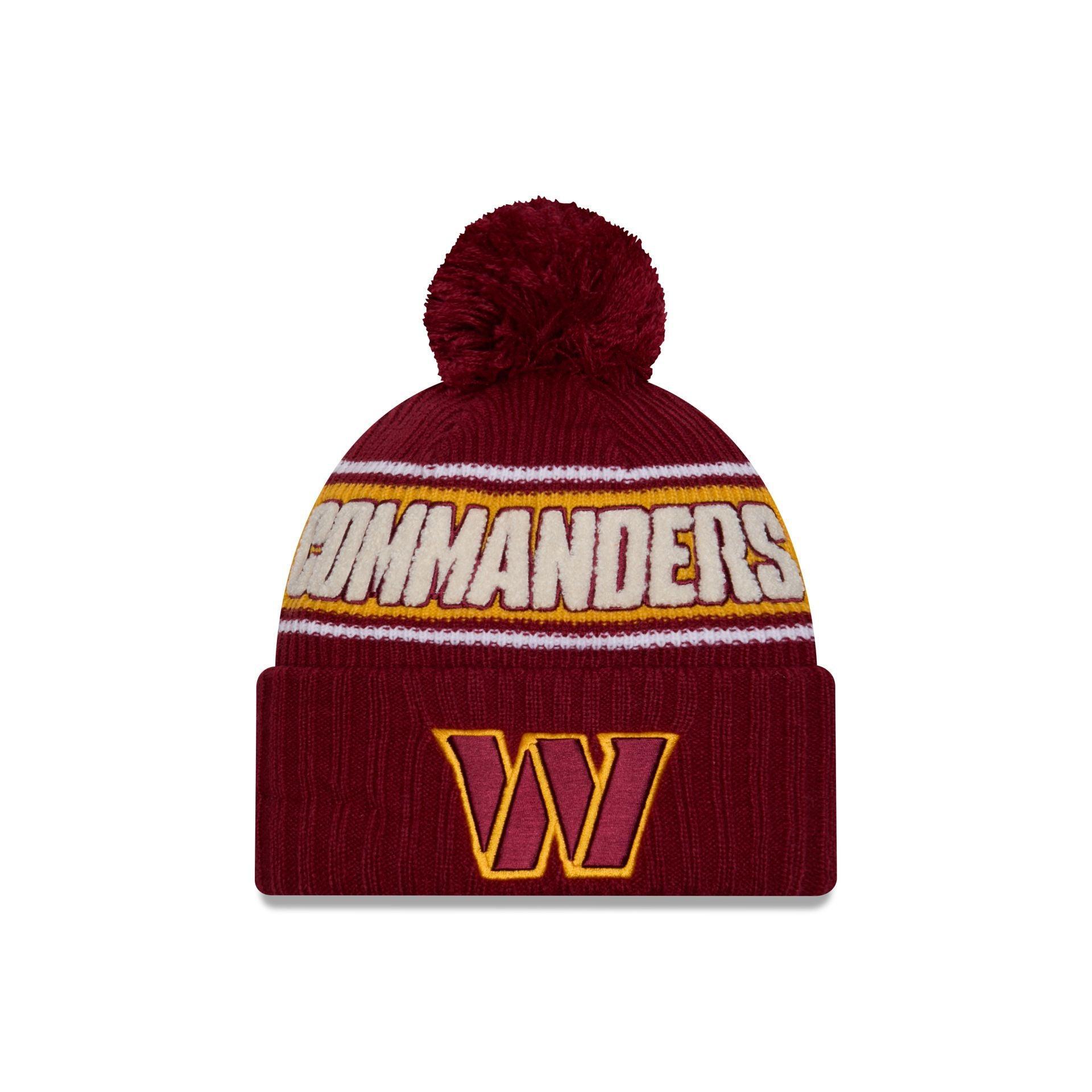 Washington Commanders 2024 Cold Weather Sport Pom Knit Hat Male Product Image