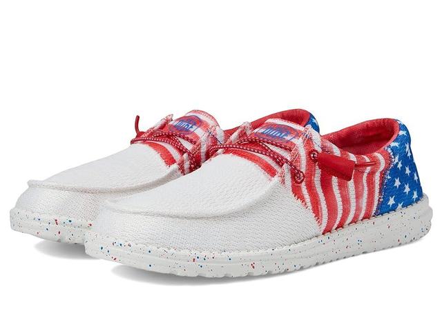 Hey Dude Wendy Tri Patriotic (Americana) Women's Shoes Product Image