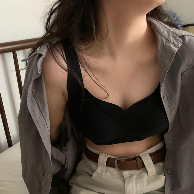 Plain Seamless Wireless Bra Product Image