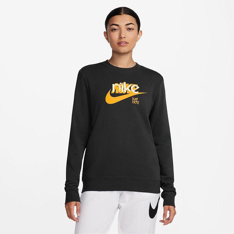 Womens Nike Sportswear Club Fleece Graphic Sweatshirt Product Image